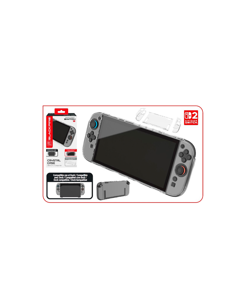 Blackfire  crystal case 3pcs consola - switch 2