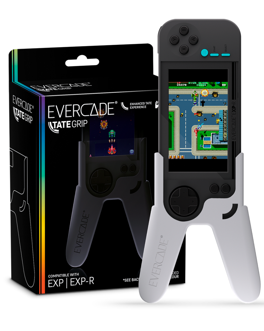 Mando Grip Evercade TATE Blanco