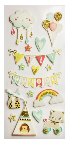 Comprar Pegatinas Sceny Scrap & Deco Baby Relieve 