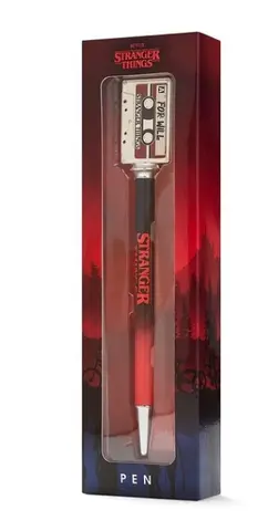 Comprar Boligrafo Metalico Stranger Things Con Topper Cassette 