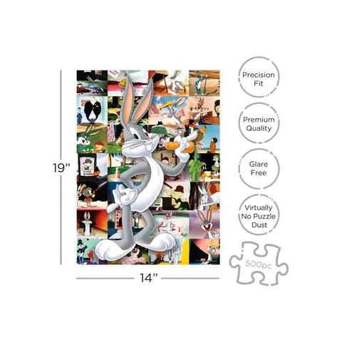 Comprar Puzzle De 500 Piezas Looney Tunes Bugs Bunny 