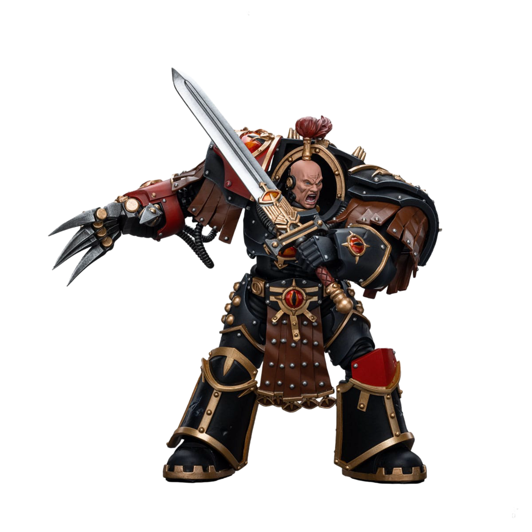 Figura primer capitán ezekyle abaddon de los sons of horus - warhammer 30k the horus heresy joytoy