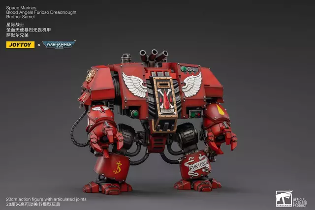 Reservar Figura Dreadnought Furioso Hermano Samel de los Blood Angels - Warhammer 40K JoyToy Figuras Estándar