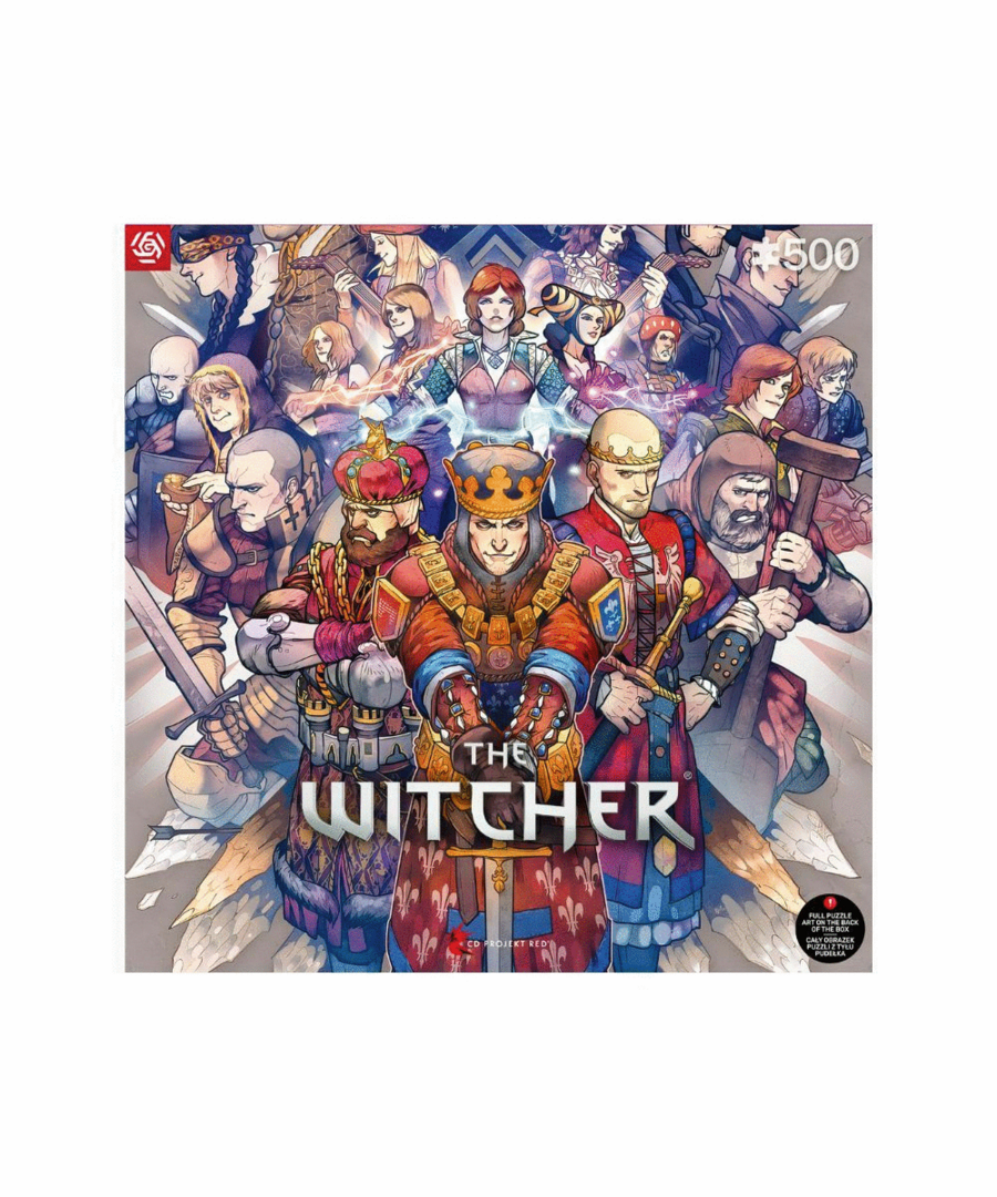 Good loot - gaming puzzle: the witcher northern realms (500 pieces)