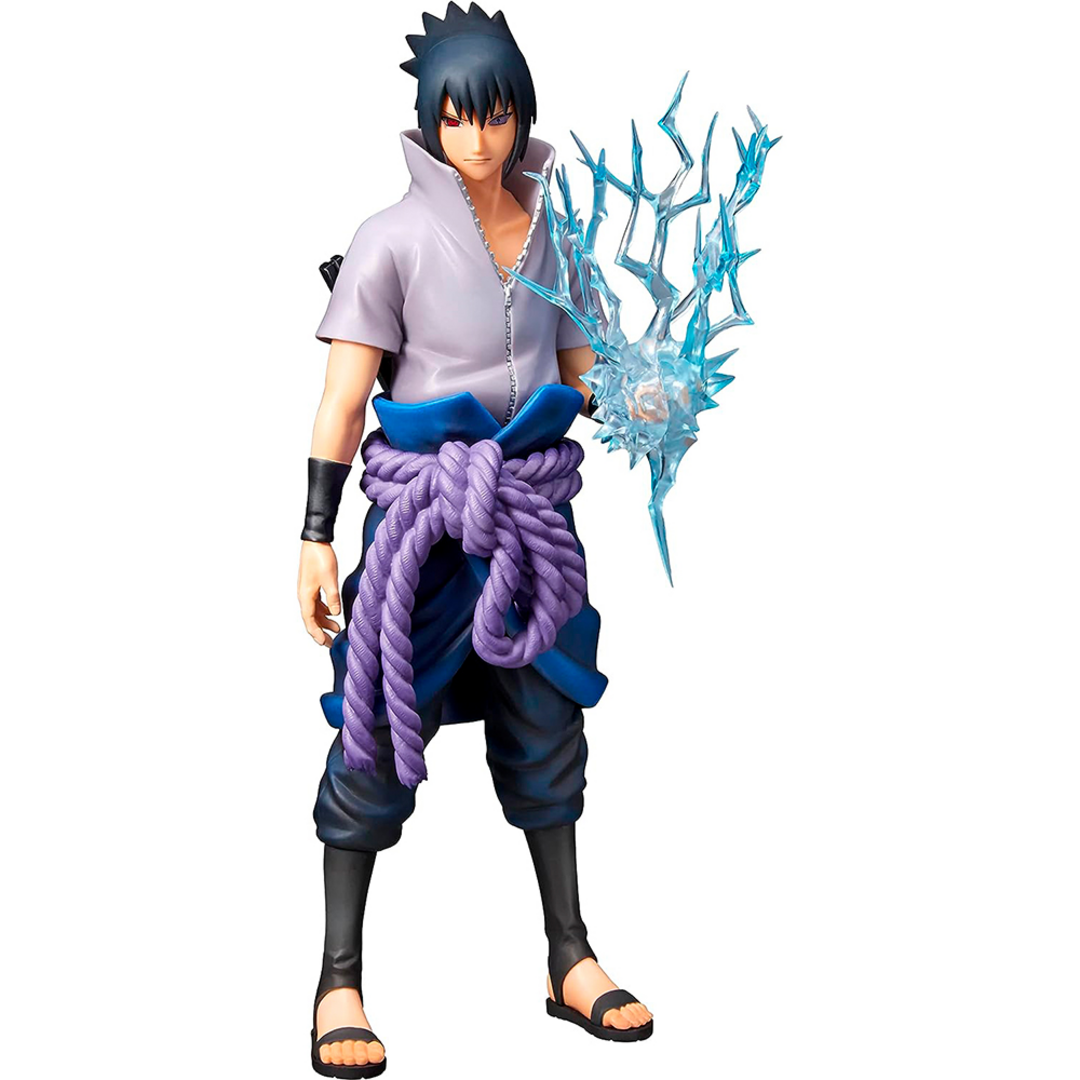 Banpresto naruto shippuden - grandista nero uchiha sasuke#2 figure