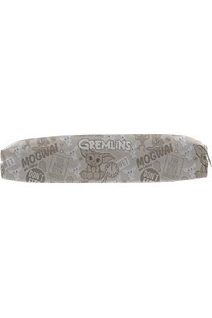 Estuche Lapiz Gris Gremlins Pattern Gremlins