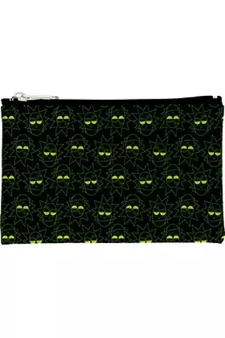 Comprar Estuche Rectangular Rick Pattern Verde Rick Y Morty Estándar