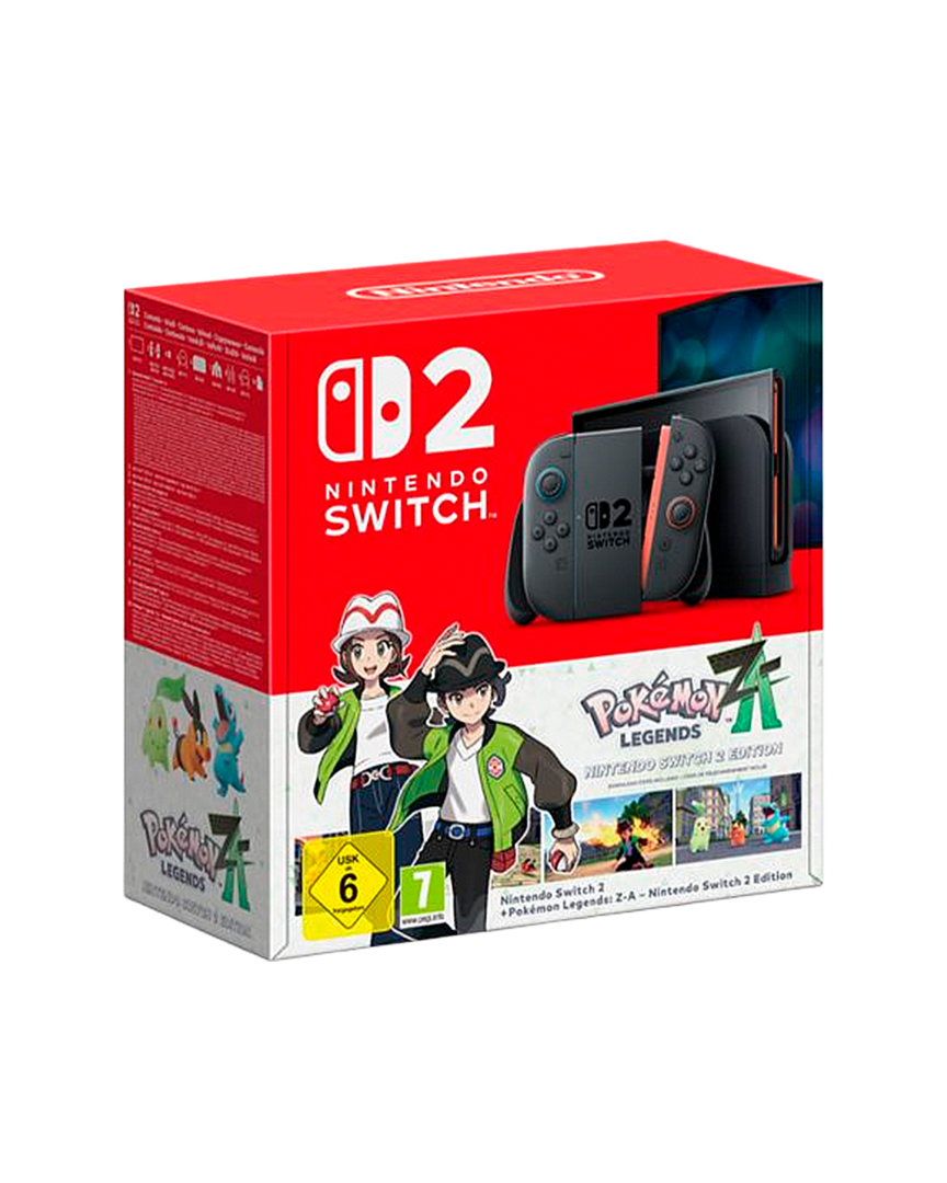 Nintendo switch 2 consola + leyendas pokémon: z-a