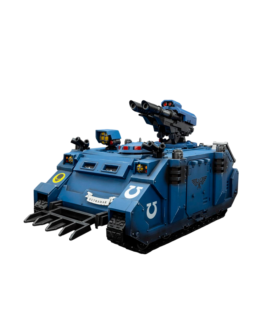 Figura razorback con doble cañón láser warhammer 40.000: space marine 2 joytoy