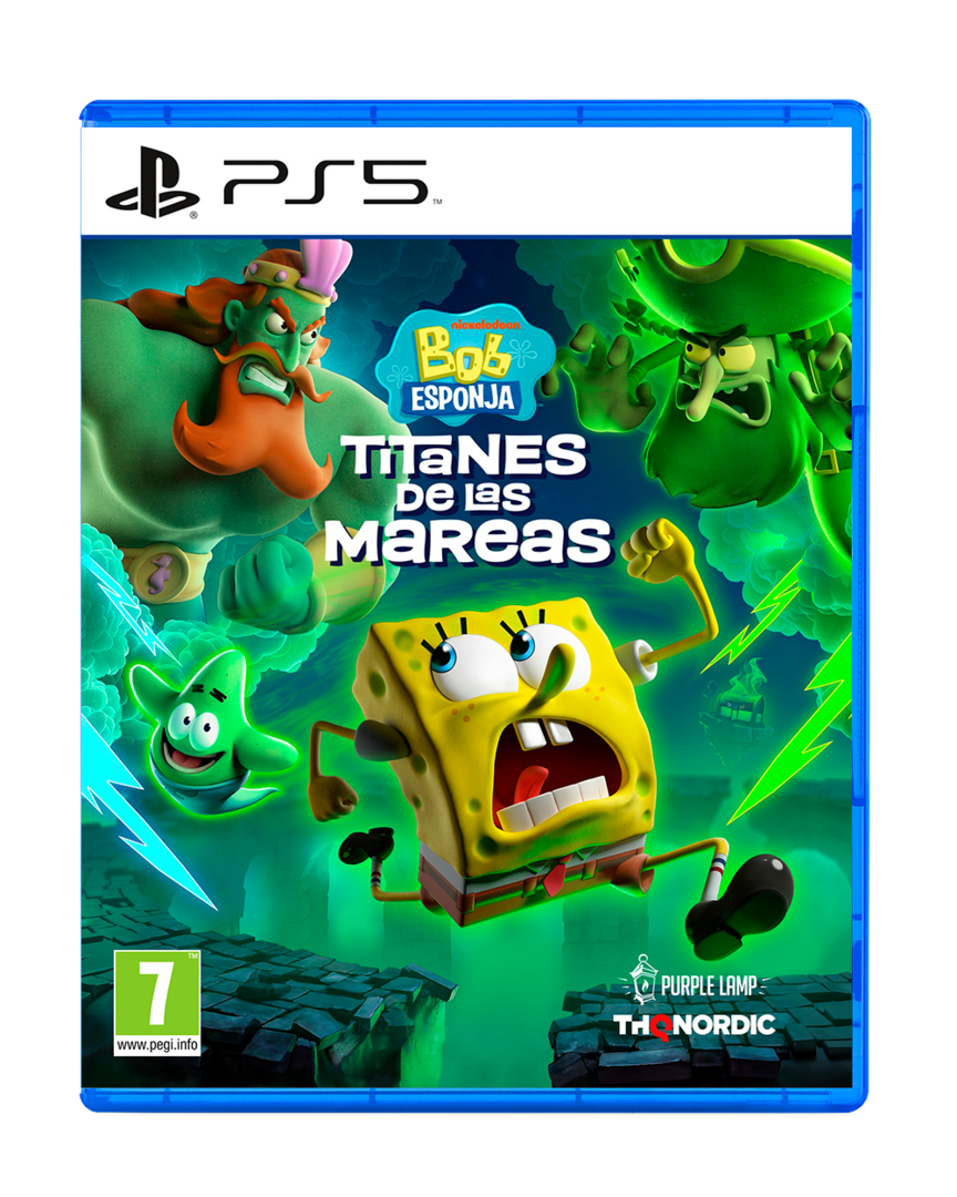 Bob esponja: titanes de las mareas