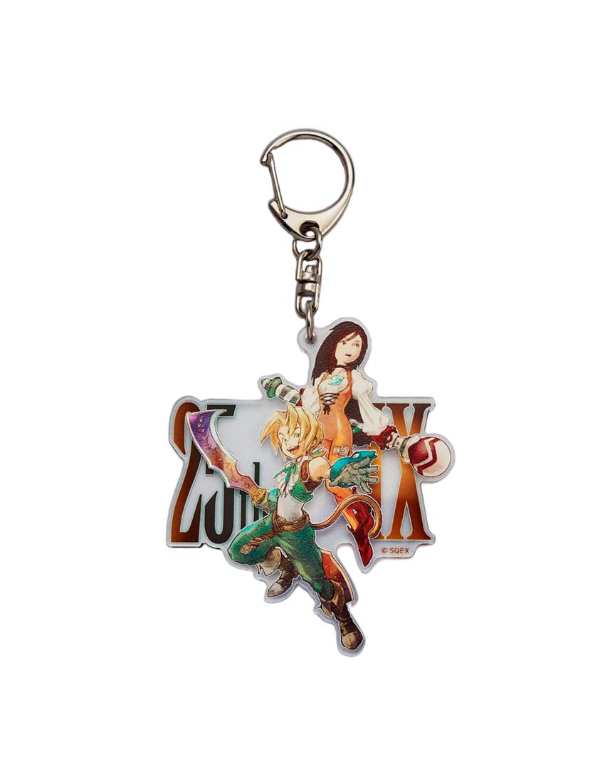 Llavero Acrílico Zidane y Garnet Final Fantasy IX 25th Anniversary Square Enix 7cm