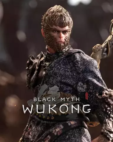 Figura The Destined One Black Myth: Wukong Bronze Armor Set Deluxe Ver. Queen Studios 16 cm