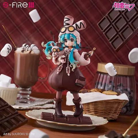 Reservar Figura Hatsune Miku Character Vocal Series 01 Marshmallow Hot Cocoa Sega Figuras Estándar