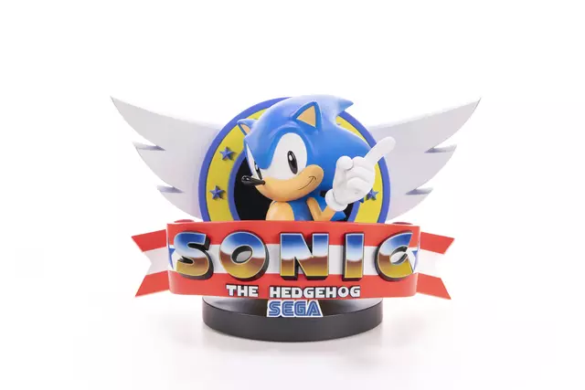 Reservar Figura Resina Sonic Sonic The Hedgehog Tittle Screen First 4 Figures 21cm Figuras
