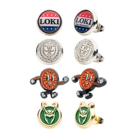 Comprar Set Pendientes Marvel Loki & Tva 