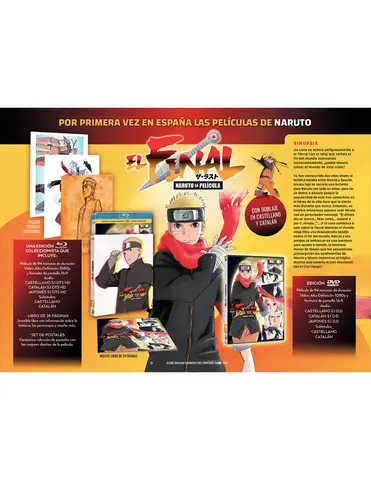Comprar Naruto La Pelicula 10. Pelicula 7 El Final Edición DVD Película Estándar DVD