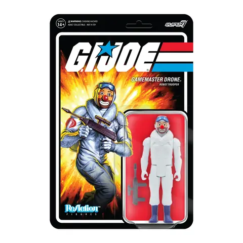 Comprar Figura Reaction GI Joe Gamemaster Drone Figuras