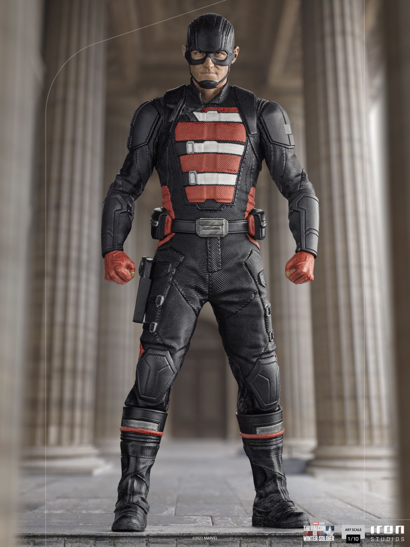 Figura Art Scale Marvel Falcon Y El Soldado De Invierno John Walker Us Agent