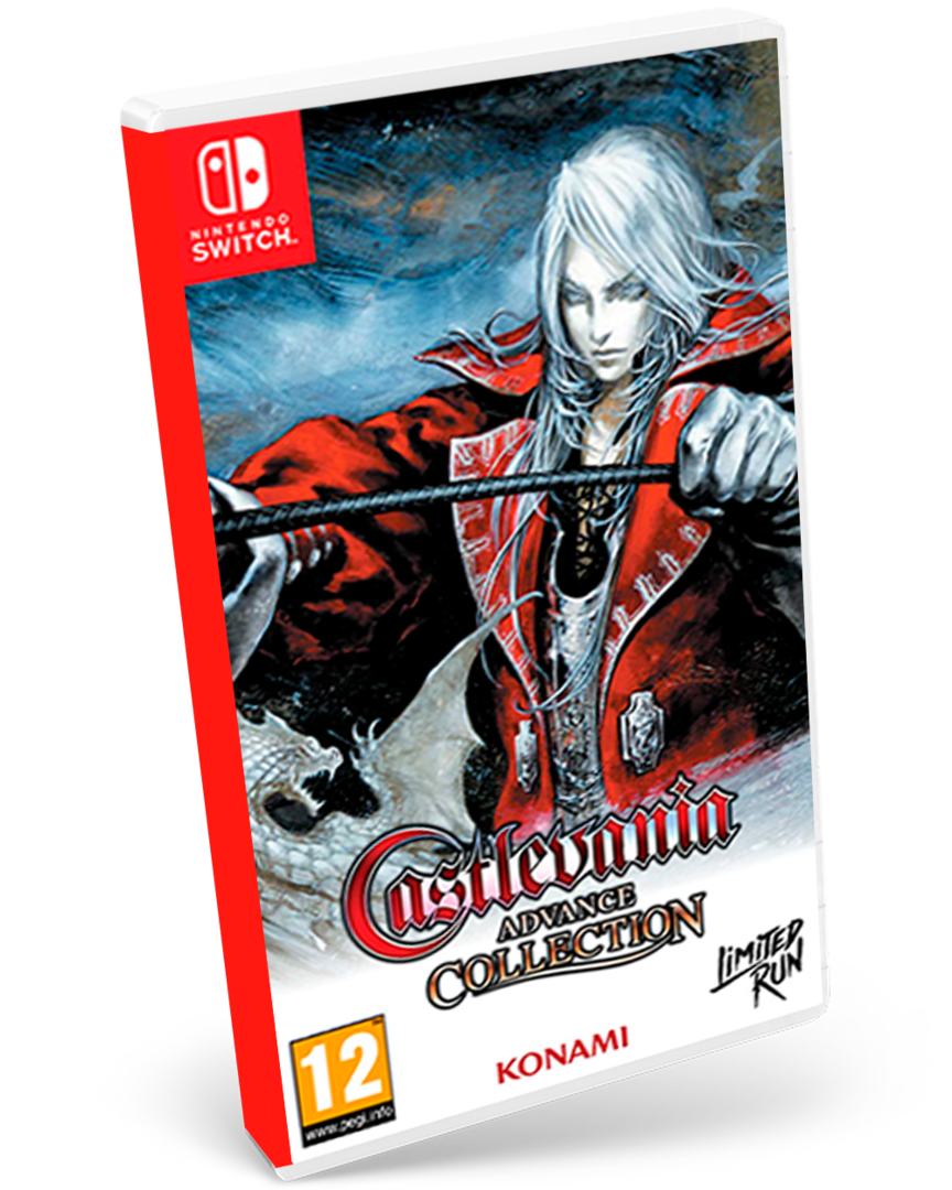 Castlevania Advance Collection Edition Harmony of Dissonance Cover
