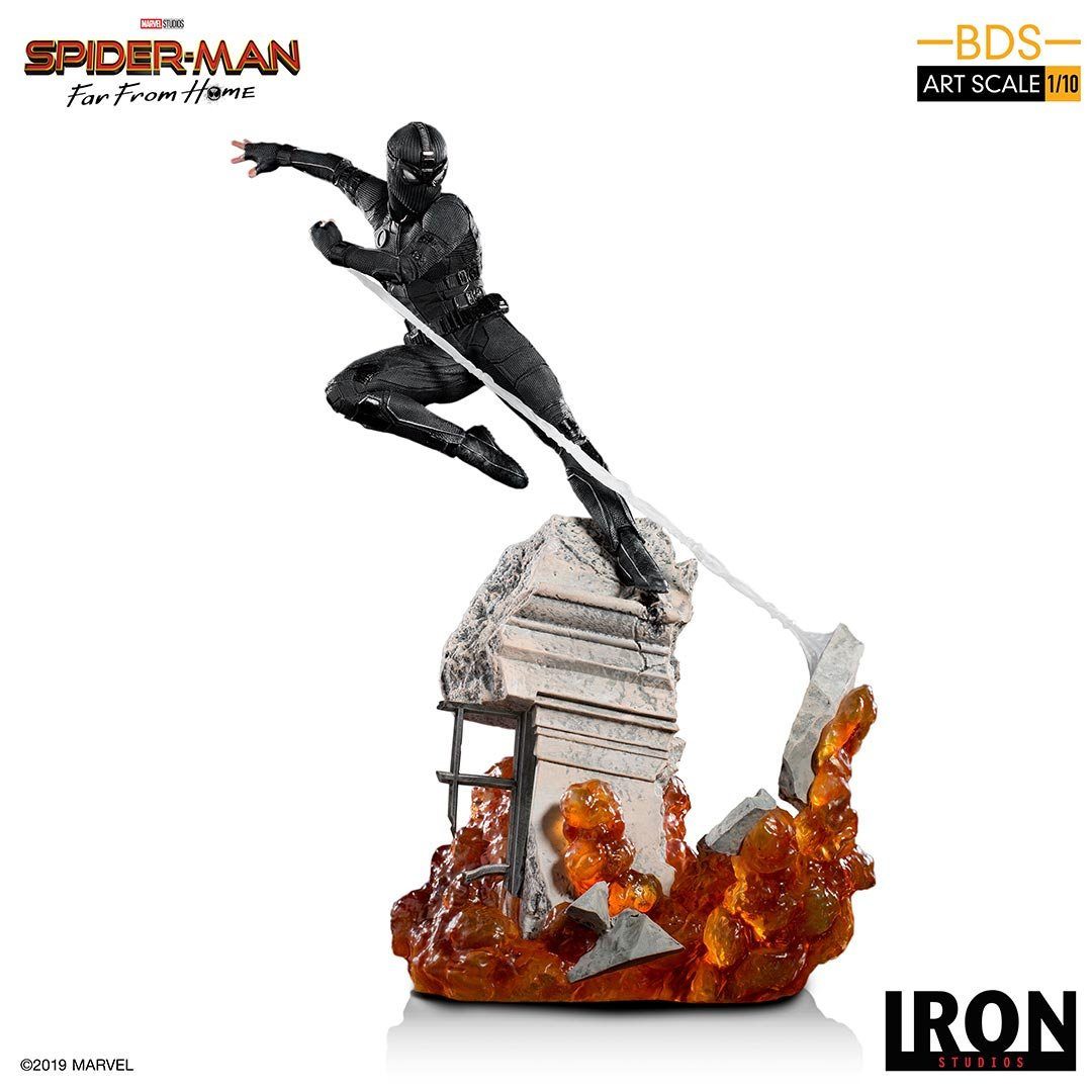 Figura Bds Art Scale 1/10 Marvel Spider-Man: Lejos De Casa Night Monkey