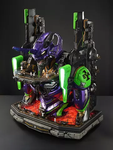 Estatua Busto Eva-01 Test Type Neon Genesis Evangelion Bonus Ver. Prime 1 Studio