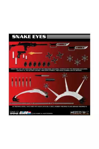 Comprar Snake Eyes Dlx Ed Figura 15 cm G.I. Joe The One:12 Collective Figuras