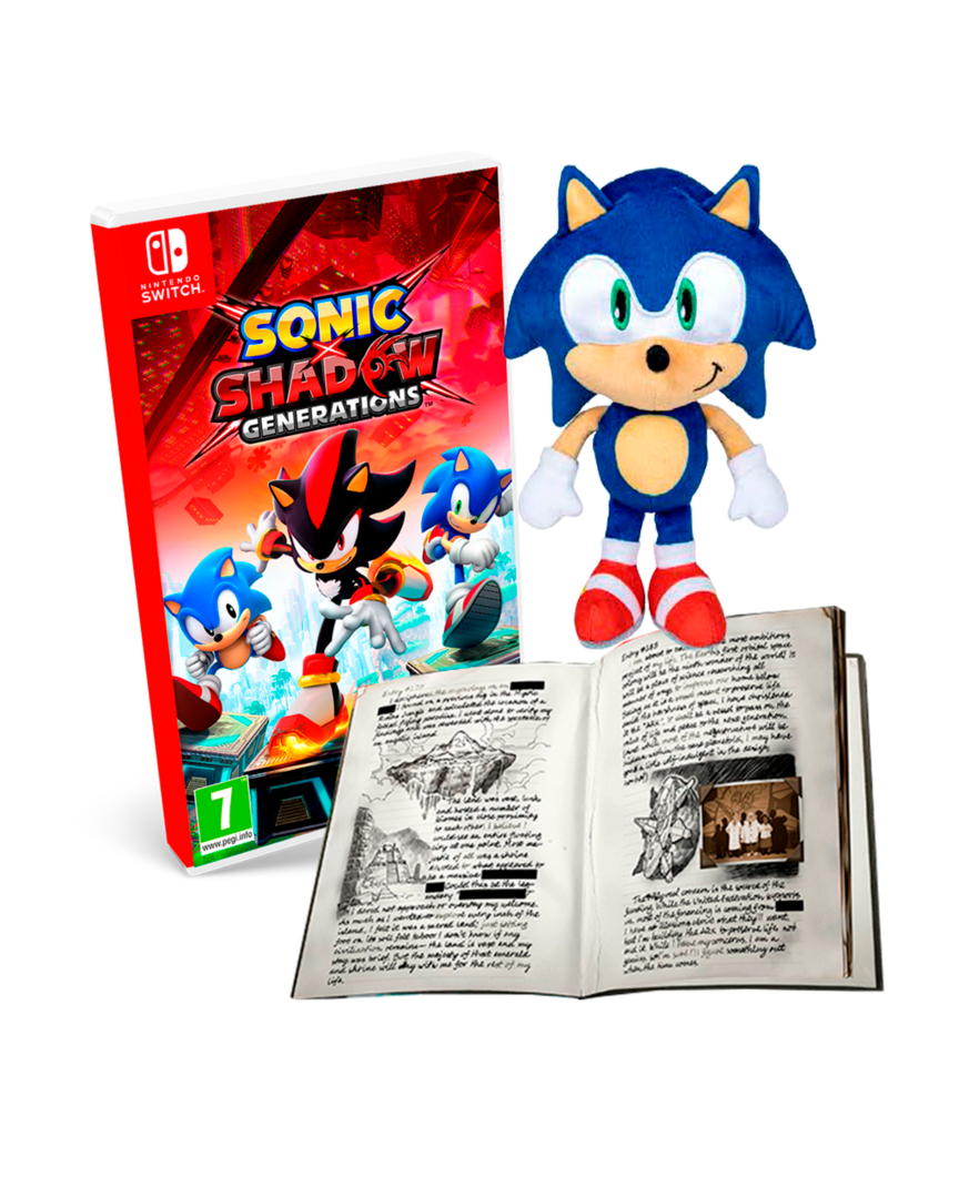 Sonic x Shadow Generations + Peluche Sonic