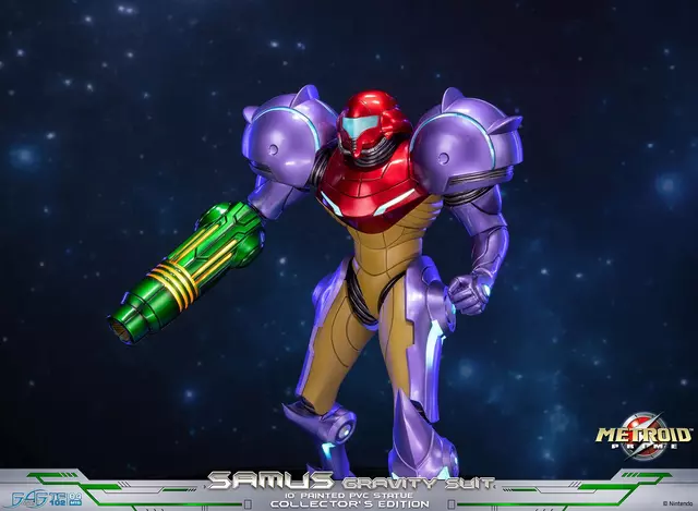 Reservar Figura Samus Gravity Suit Metroid Prime First 4 Figures Edición Coleccionista Figuras