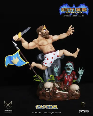 Reservar Estatua Sir Arthur Ghost and Goblins Resurrection Underwear Version Figuras de Videojuegos Underwear Version