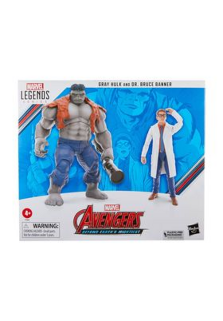 Gray Hulk & Dr. Bruce Banner Set 2 Fig. 15 cm Marvel Legends