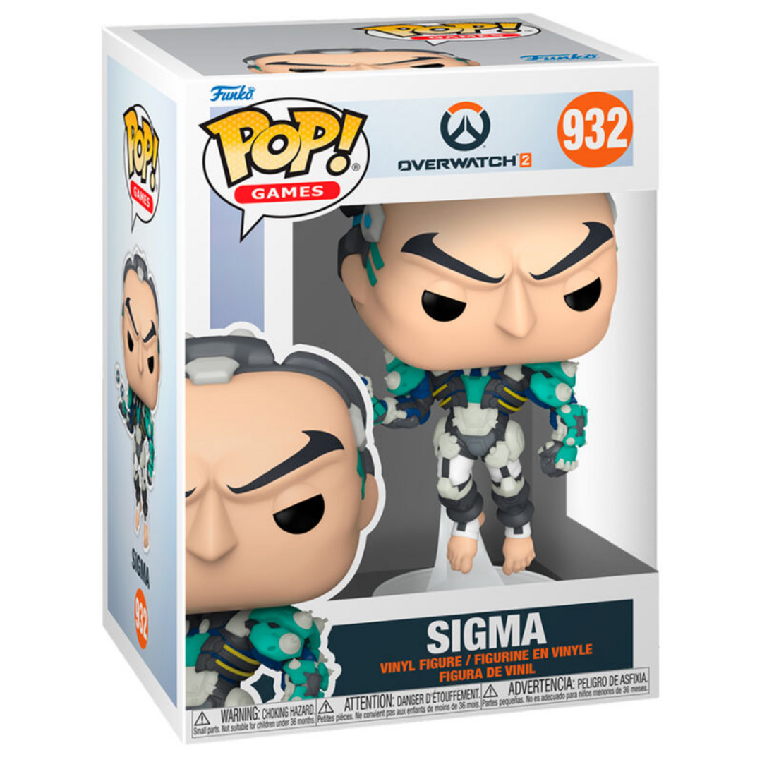 Funko Pop! Games: Overwatch 2 Sigma - Figura de Vinilo Coleccionable - Idea de Regalo- Mercancia Oficial - Juguetes para Niños y Adultos - Video Games Fans - Muñeco para Coleccionistas y Exposición