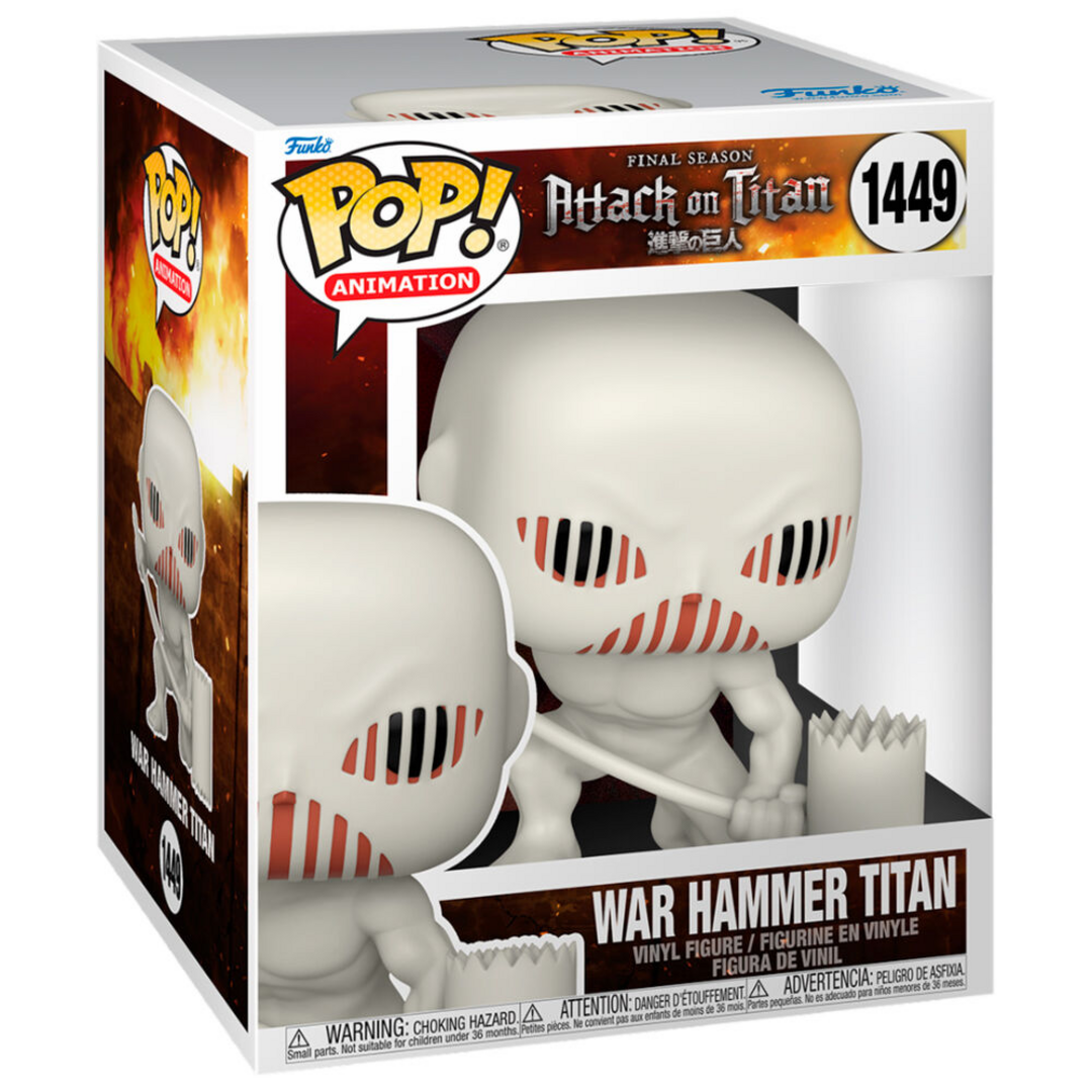 Figura pop super attack on titan war hammer titan 15cm