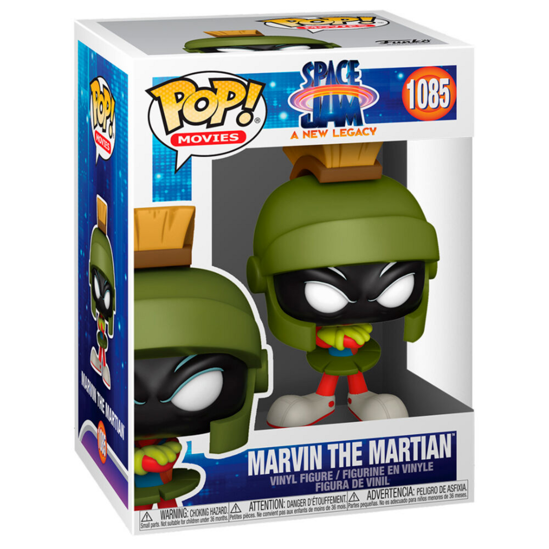 Funko Pop! Movies: Space Jam 2- Marvin The Martian - Figura de Vinilo Coleccionable - Idea de Regalo- Mercancia Oficial - Juguetes para Niños y Adultos - Movies Fans