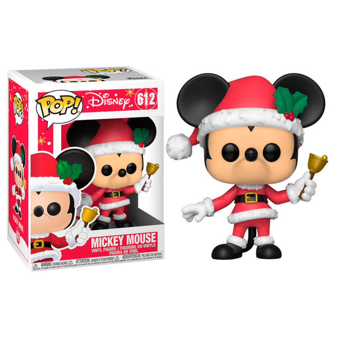 Funko Pop! Vinyl Disney: Holiday - Mickey Mouse - Figura de Vinilo Coleccionable - Idea de Regalo- Mercancia Oficial - Juguetes para Niños y Adultos - TV Fans - Muñeco para Coleccionistas