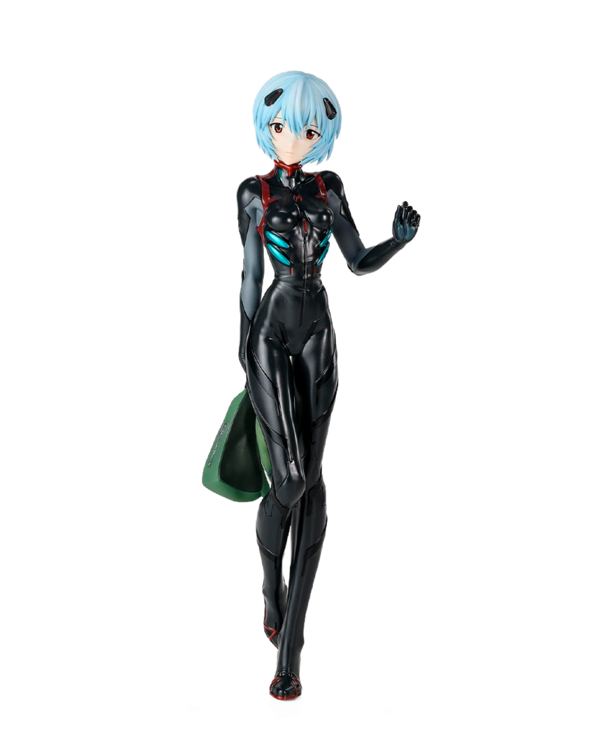 Figura rei ayanami rebuild of evangelion plugsuit ver. figurizma sega