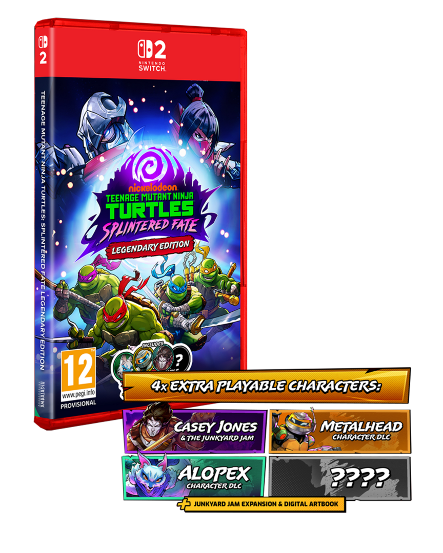 Teenage mutant ninja turtle splintered fate edición legendaria