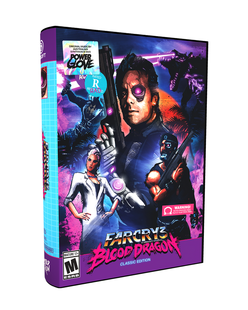 Far cry 3 blood dragon vhs edition convention exclusive - usa