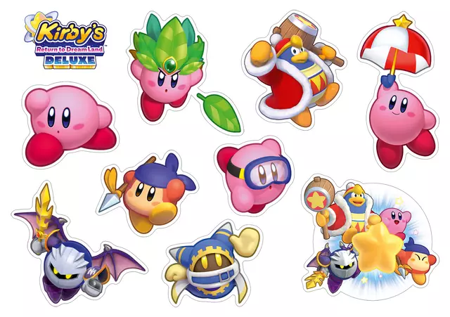 Comprar Kirby's Return to Dreamland Deluxe + Set de Pegatinas/Stickers A5 Switch Pack Stickers
