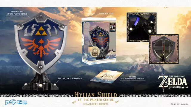 Comprar Escudo de Hylian The Legend of Zelda Edición Coleccionista Réplica 30cm Réplicas Coleccionista