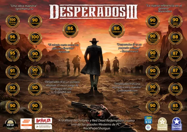 Comprar Desperados 3 PS4 Estándar