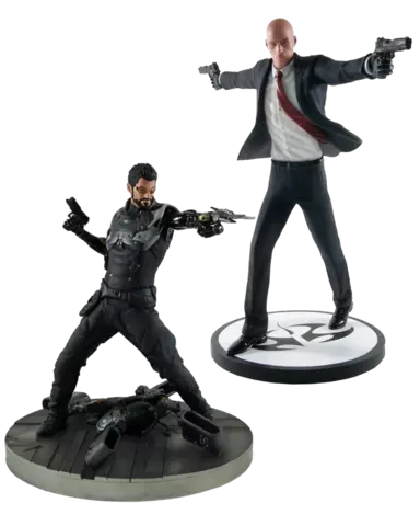 Comprar Pack Figura Hitman Agent 47 + Figura Adam Jensen Deus Ex: Mankind Divided - Figura