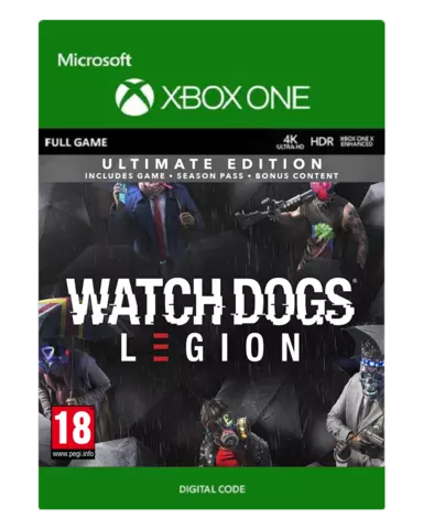 Comprar Watch Dogs Legion Edición Ultimate Xbox Live Xbox One