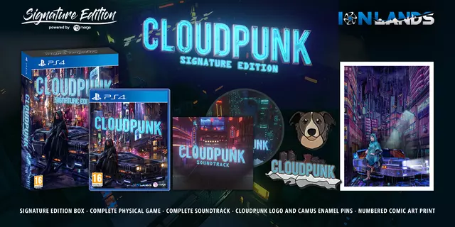 Comprar Cloudpunk Edición Signature PS4 Coleccionista