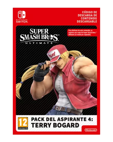 Comprar Super Smash Bros Ultimate - Pack del Aspirante 4: Terry Bogard Nintendo eShop Switch