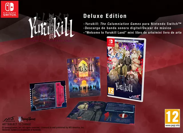 Comprar Yurukill: The Calumniation Games Edición Deluxe Switch Deluxe