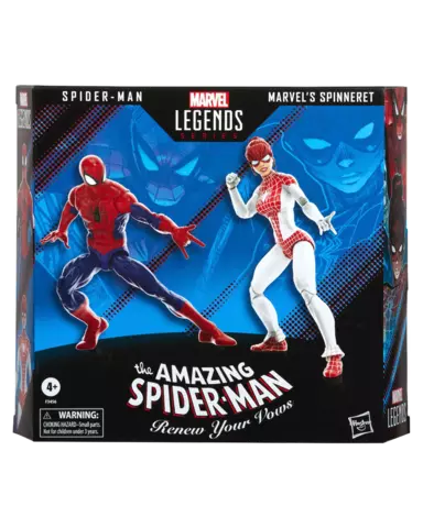 Comprar Set de 2 Figuras Spiderman y Spinneret The Amazing Spider-Man Edición Marvel Legends 15cm 