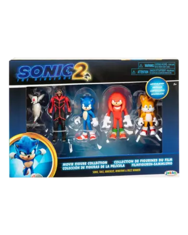 Comprar Pack 5 Figuras Sonic 2: La Película 6 cm Figuras