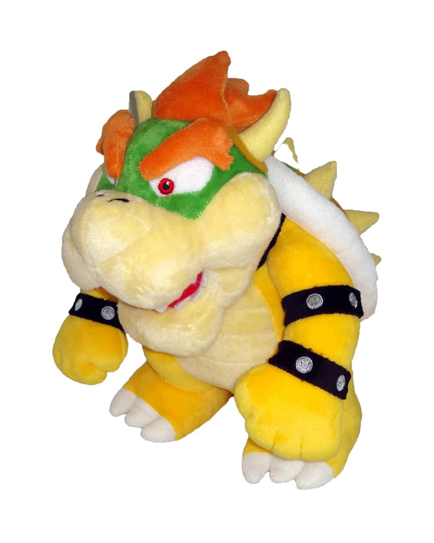 Peluche bowser super mario 26 cm