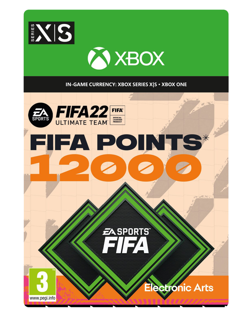 Fifa 22: ultimate team 12000 puntos fut
