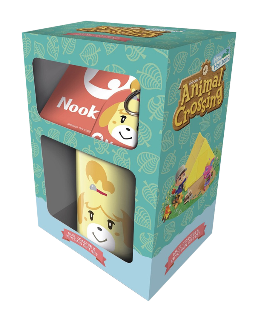 Caja regalo animal crossing isabelle